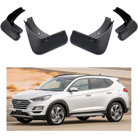 Bavettes garde-boue noires pour Hyundai Tucson 2016-2021 (1/5)