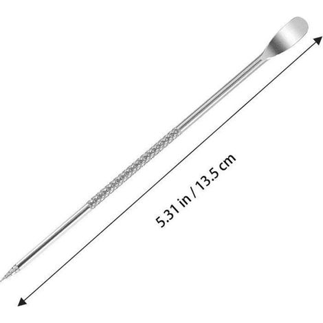 Stylo À Pochoir Café - Acier Inoxydable 304 - Pour Latte Art Et Décoration - Lot De 2 (1/5)