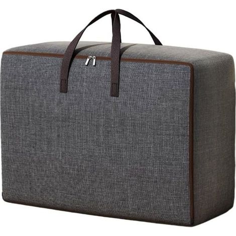 Bag of storage in fabric Oxford, large bag of storage waterproof and thick, bag of storage for clothing and couettes (1/4)