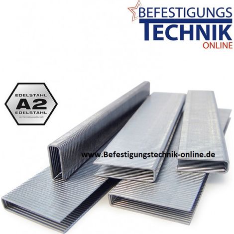 Prebena L Klammern L38CRFHA-ETA 38mm rostfrei G5562 Bostitch S5 S5765 Senco N 851 BEA 155 KL-26 12,1"-"L38CRFHA-ETA