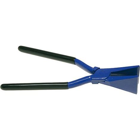 Pince a sertir, droit forgee, laquee largeur de machoire 60mm / L : 280 mm