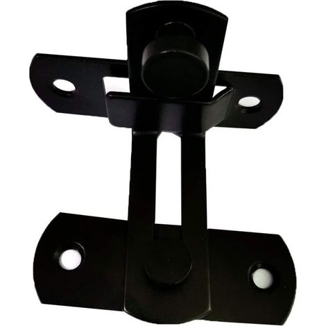 Verrou à Clé en Acier Inoxydable pour Porte Coulissante - JINFGERNE - Sécurité Renforcée et Design Pratique, Idéal pour Toutes les Portes en Bois (1/5)