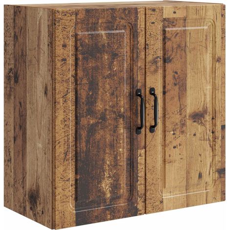 vidaXL Armoire Murale Bois ancien 59 x 31 x 60 cm Bois d'ingénierie