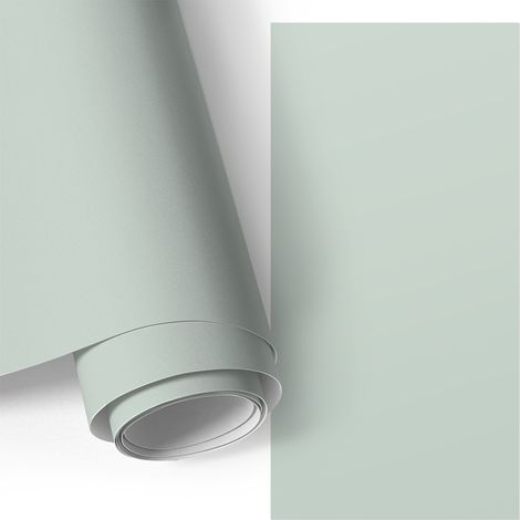 Selbstklebefolie - Möbelfolie - Türfolie Selbstklebende - Klebefolie - Tapete Küche - Aufkleber Folie - Helles Mint 50x100 cm