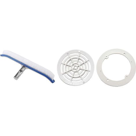 Brosse murale extérieure de 45,7 cm (18 pouces), housse anticorrosion pour filtre à eau de piscine QAQ (1/5)