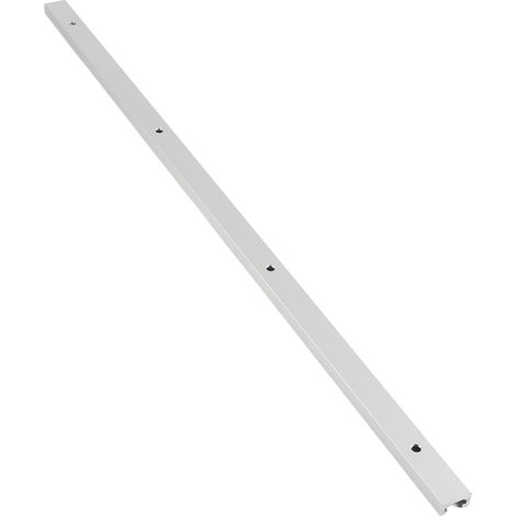Rainure en T 0,6 m poignée poussée modifiée menuiserie, rail coulissant en alliage d'aluminium pour onglet, outil de travail du bois (1/5)