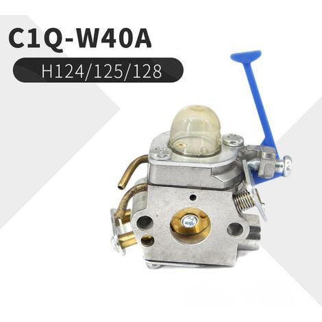Carburateur ZAMA C1Q-W40A H128c 128cd 128l 128ld 125 carburateur de scie à chaîne (1/5)