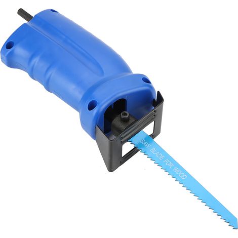 Scie sabre adaptateur portatif convertit perceuse électrique en scie alternative, kit de conversion robuste, multifonction, pour coupe précise, outil polyvalent, lot complet. (1/5)