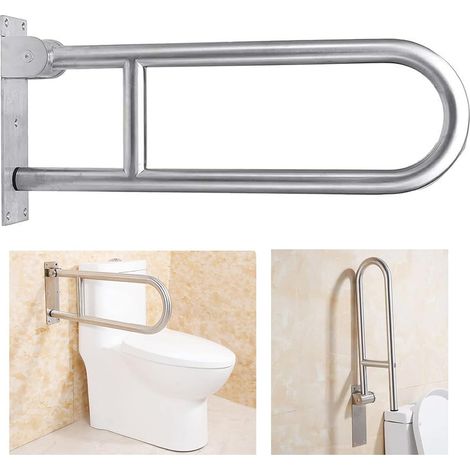 Main Courante de Salle de Bain 60cm Acier Inoxydable, Sécuritaire pour Personnes Âgées et Handicapées (1/5)