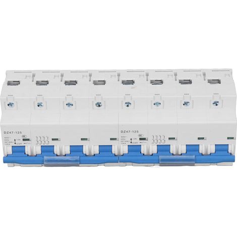 Disjoncteur de transfert miniature à verrouillage AC400V, interrupteur de transfert de puissance double 4P+4P/10KA100A (1/5)