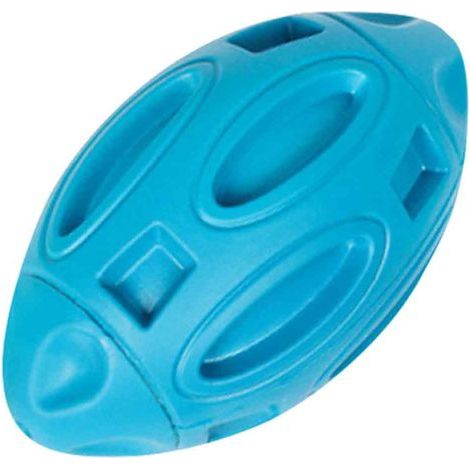 Jouet pour chien couineur, balle à mâcher en caoutchouc pour gros chiens, jouet pour animaux de compagnie presque indestructible et durable (1/5)