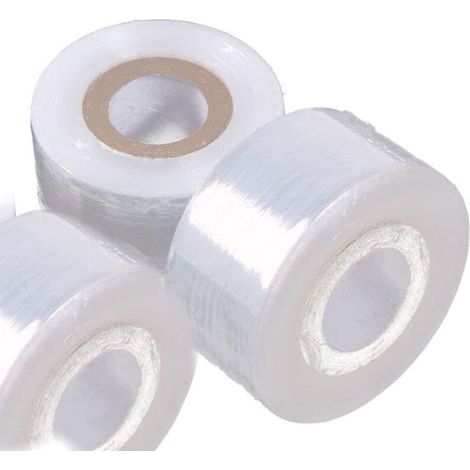 3cm x200 m (3 rouleaux blancs)Lot de 3 rouleaux de ruban adhésif pour greffage d'arbre fruitier, fournitures de pépinière, outils de greffage (1/4)
