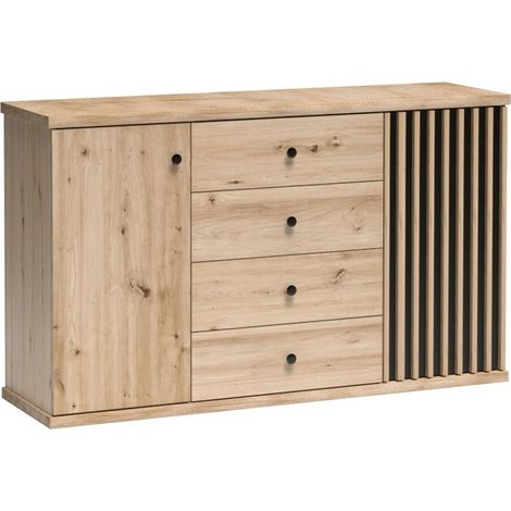 Cómoda Venmava 103 , Con cajones y puertas, Número de cajones: 4, 85x142x41cm