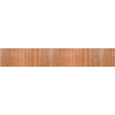 vidaXL Tapis rectangulaire naturel 80x500 cm bambou (1/5)
