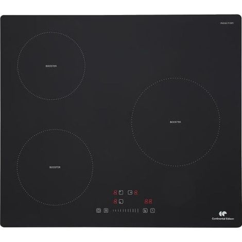 Continental Edison CETI3B3T2 Induktionskochplatte schwarz 59 cm (1/5)