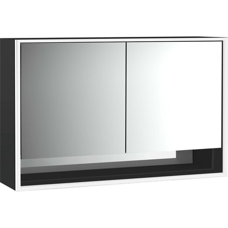 emco loft Armoire de toilette avec éclairage avec compartiment (1/5)