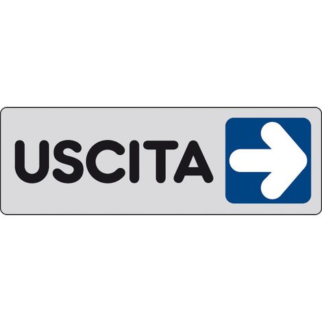 ETICHETTA ADESIVA 150X50 USCITA (DX)- 10,0 pz