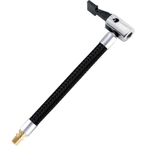 Tubes de gonfleur de pneus, tube d'extension pour gonfleur de pneu, adaptateur de mandrin pour voiture, vélo, pompes à air, adaptateur de tuyau (1/5)