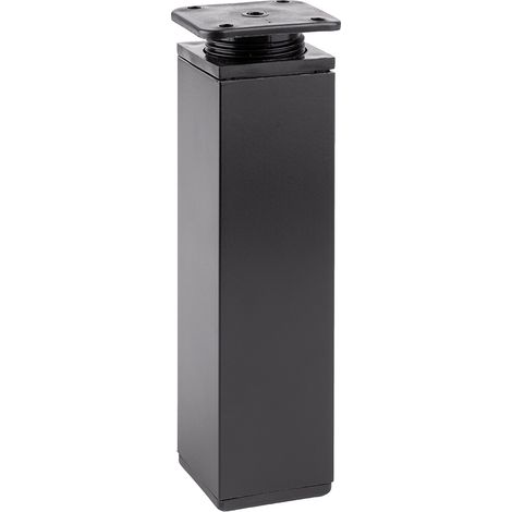 FA009 150 mm verstellbarer Möbelfuß, Mattschwarz SANS MARQUE