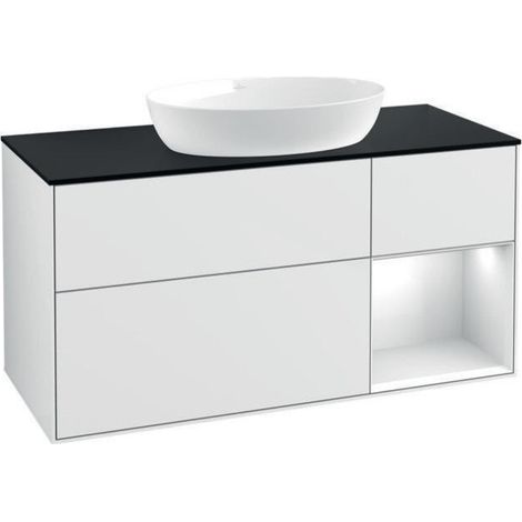 Mobile sotto lavabo VB Finion FA7 1200x603x501mm con ante FK/RE/AP: GF/GF/2 (1/4)