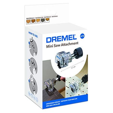 Complemento mini sega circolare DREMEL® (670) - 26150670JD (1/3)