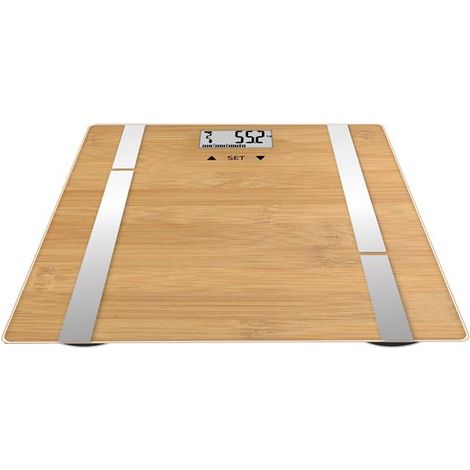 15240 - Impédancemètre-jusqu'à 180 Kg-10 Mémoires -bambou - Terraillon (1/3)
