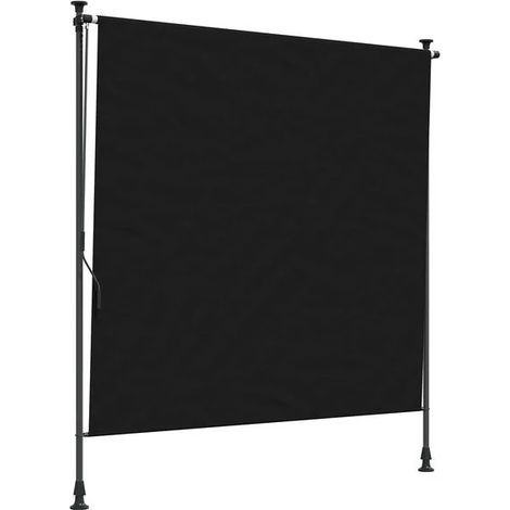 Store enrouleur extérieur noir, 200 x 270 cm (1/5)