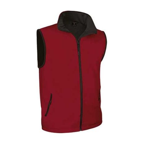 Chaleco softshell multicapa VALENTO Tundra 6/8 niño Rojo