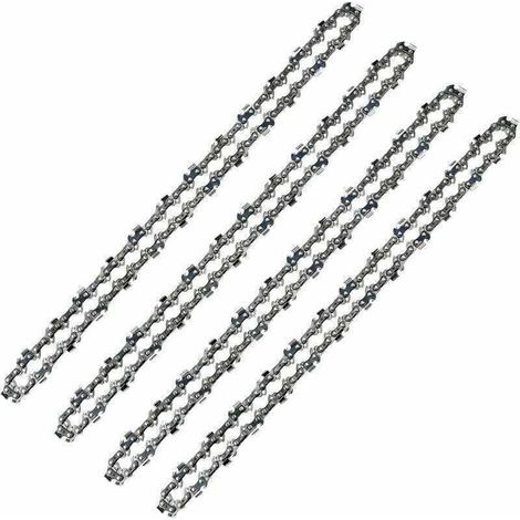 Est-ce vraiment si utile Chaîne de tronçonneuse 52 maillons, pas 3/8" LP, taille 050" (1,3 mm) faible rebond, lot de 4 chaînes de tronçonneuse 52 entraînements, convient pour guide-chaîne de 14" (35 (1/5)