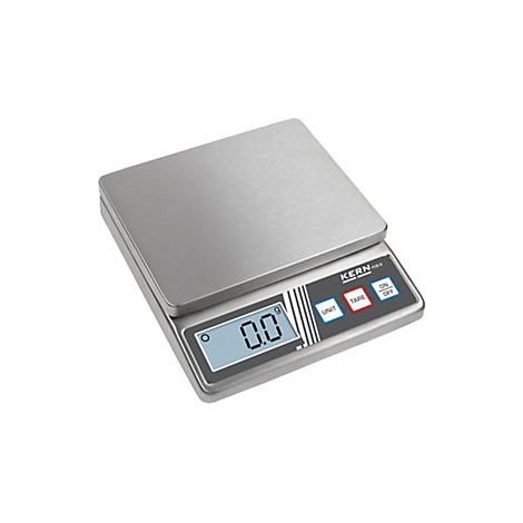 KERN Edelstahl-Tischwaage FOB 5K1S