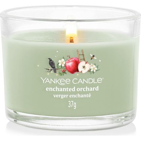 YANKEE CANDLE Candela in vetro Enchanted Orchard