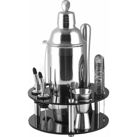 Set de coctelera 9 piezas KLAUSBERG KB-7580 plata (1/5)