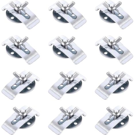 Ensemble de 12 supports d'évier robustes en acier inoxydable pour (1/5)