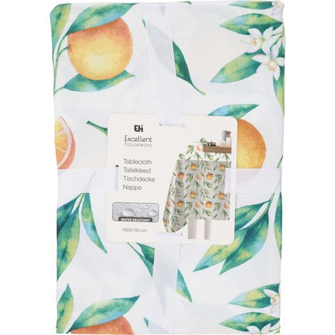Nappe en polyester à motifs, 180 x 130 cm