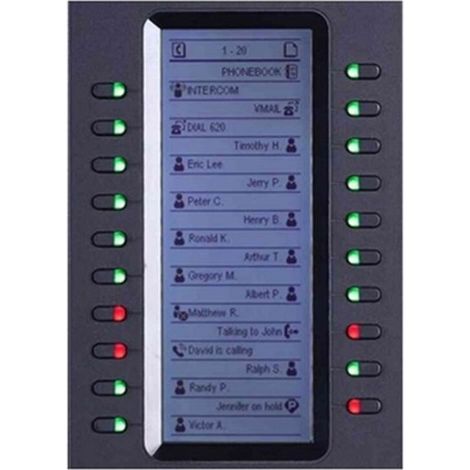Grandstream Networks GXP2200EXT IP módulo adicional (add-on) Negro 20 botones (1/4)