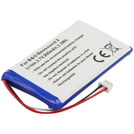 Batterie Li-ion 900mAh - AVIZAR - PA-BO12 - 3.7V - Compatible Bang & Olufsen - Couleur Bleu (1/3)