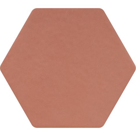 Aelle - Carrelage sol / mur hexagonal terracotta 17x15 cm MINIMA8.6 COTTO - Vendu par boîte de 0.57 m²