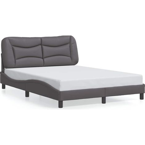 Maison Exclusive - Giroletto senza Materasso Hvar Crema 140x190 cm in Similpelle (1/5)