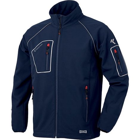 CHAQUETA SOFTSHELL AZUL