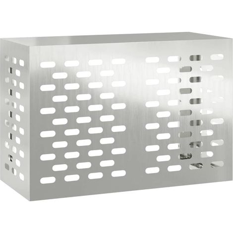 Funda para Aire Acondicionado Plateado 90 x 40 x 60 cm vidaXL