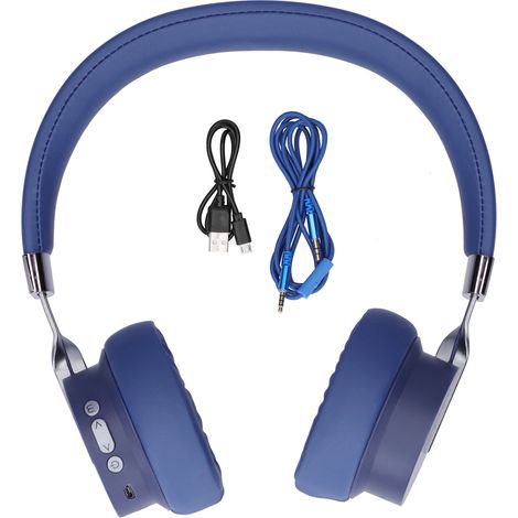 Casque Bluetooth sans fil antibruit pour jeux PC et musique, confort pour femme (1/5)
