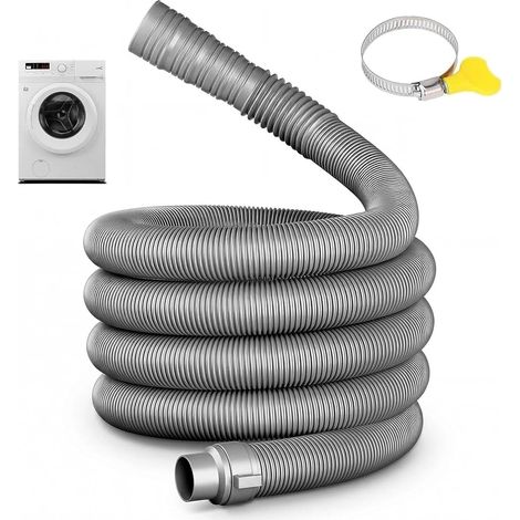 Tuyau Machine à Laver Tuyau D'évacuation pour Caravane Tuyau Flexible Étanche Caravane Rallonge Tuyau Lave Vaisselle pour Camping-Car, Caravane et Remorque (1/5)