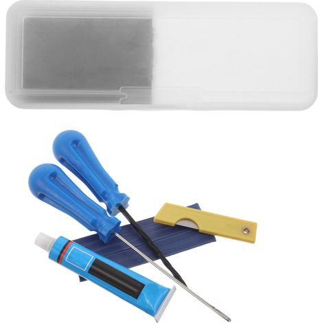 Kit di 4 toppe impermeabili (moneta + metallo) multiuso e pratico