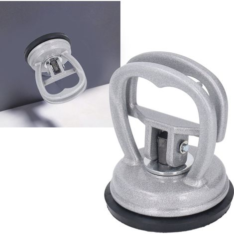 Ventouse en alliage d'aluminium de petite taille pour le retrait de téléphones portables, tablettes, enjoliveurs de roues, plafonds intégrés et ventouses de réparation de bosses de voiture (1/5)