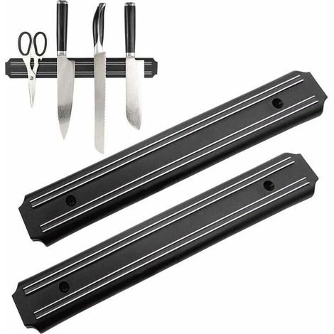 Magnetischer Küchenmesserhalter 2 Stück 38 cm Magnetleiste Messer Werkzeuge Magnetleiste Messerhalter Magnet Wandmesser Magnetmesserhalter Magnetleiste