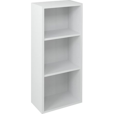 Boîte étagère ouverte ESPACE 35x94x22cm, blanc (1/4)