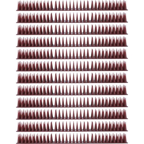 12 Stück 43x3x4cm Vogelabwehrspitzen aus antistatischem Kunststoff für elektrische Geräte und Schaltkreise (1/5)