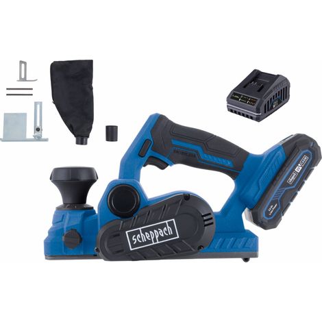 Cepillo para madera batería 20V ancho 82mm Scheppach set s bc-plm82-x (1/5)