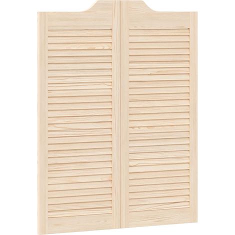 Maison Exclusive - Schwingtüren Natur 100 x 40 cm Massives Kiefer