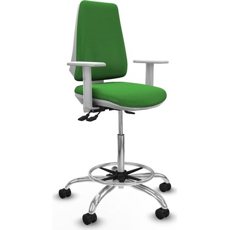 Tabouret piqueras y crespo moderne blanc mousse 50 mm (1/2)